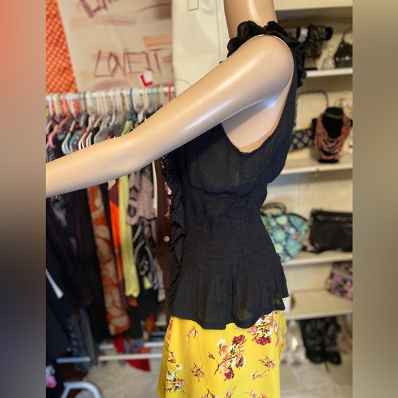 Black blouse size L - Picture 7 of 11